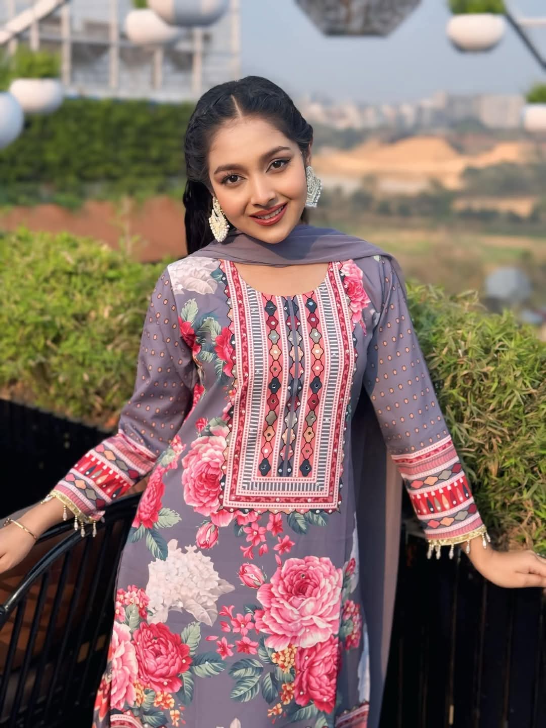 Digital Print Three Piece